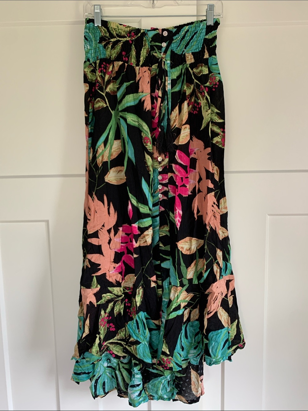 {Rachel Roy} NEW Tropical Print Maxi Skirt